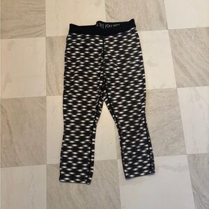 Nike Black and White Patterned Leggings